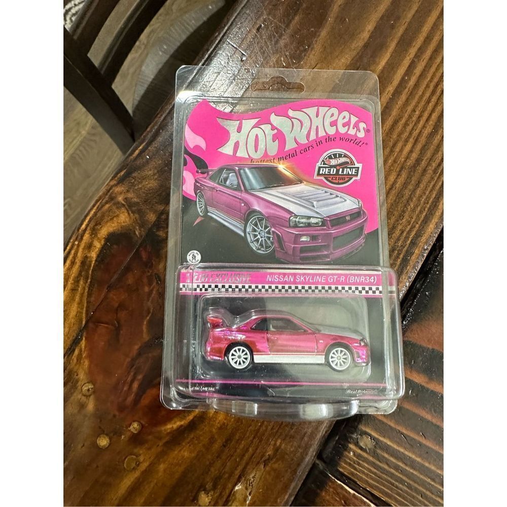 Hot Wheels RLC Exclusive Pink Editions Nissan Skyline GT-R-IN HAND READY 2 SHIP!
